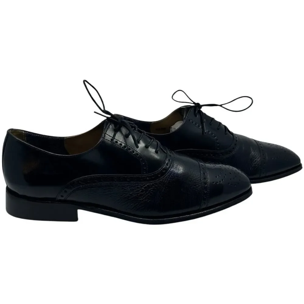 Florsheim Imperial Bio Comfort Mens Shoes Black Leather Oxfords 10D 12031 Preown